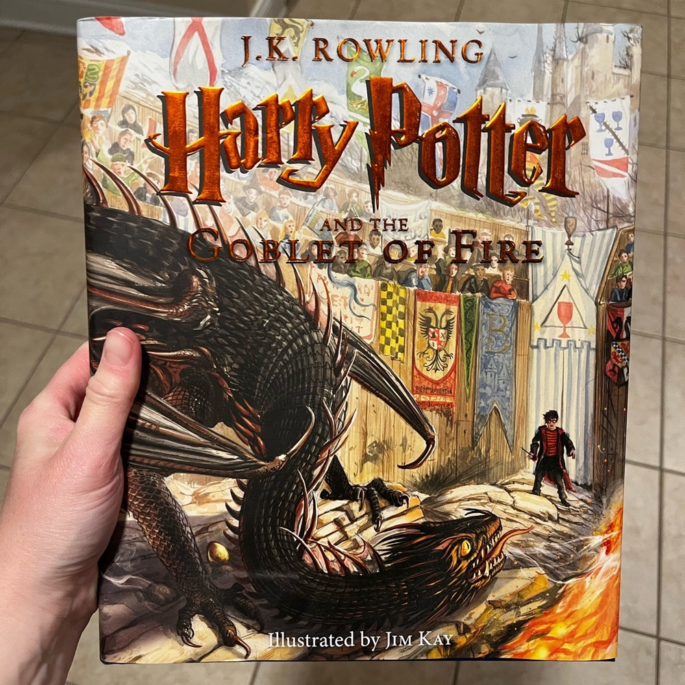 Harry Potter and the Goblet of Fire Illustrated Edition